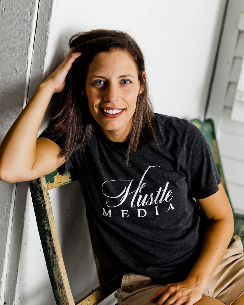 Kathleen, founder of Hustle Media Marketing